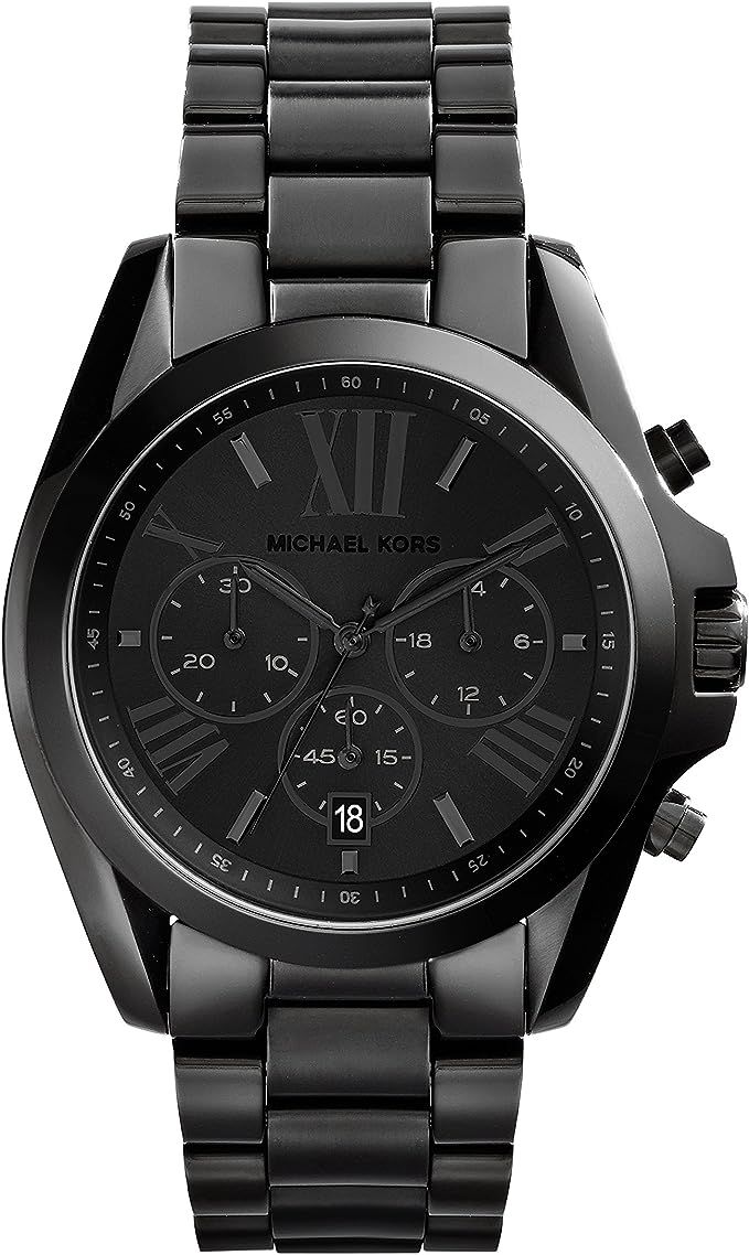 Michael Kors Bradshaw Stainless Steel 43MM Chronograph Watch | Amazon (US)