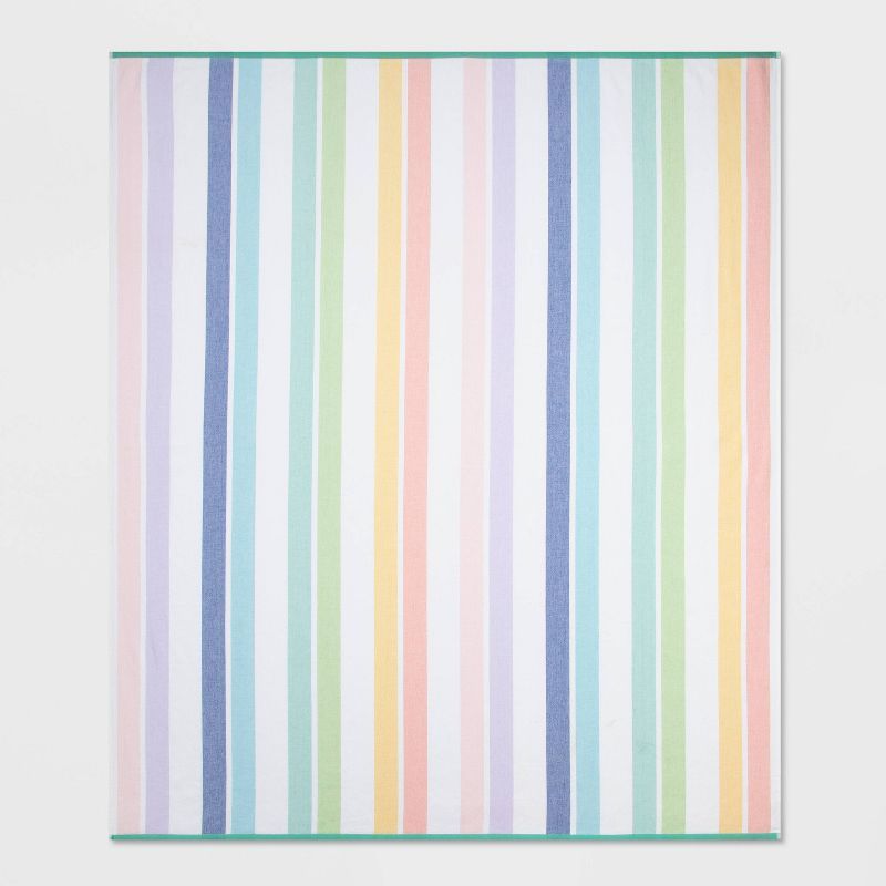 Oversized Rainbow Striped Beach Towel - Sun Squad™ | Target