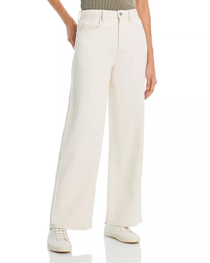 High Rise Wide Leg Jeans in High Key | Bloomingdale's (US)