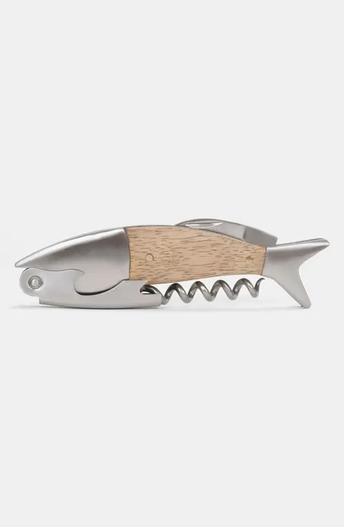 Kikkerland Design 'Fish' Corkscrew in Light Brown at Nordstrom | Nordstrom