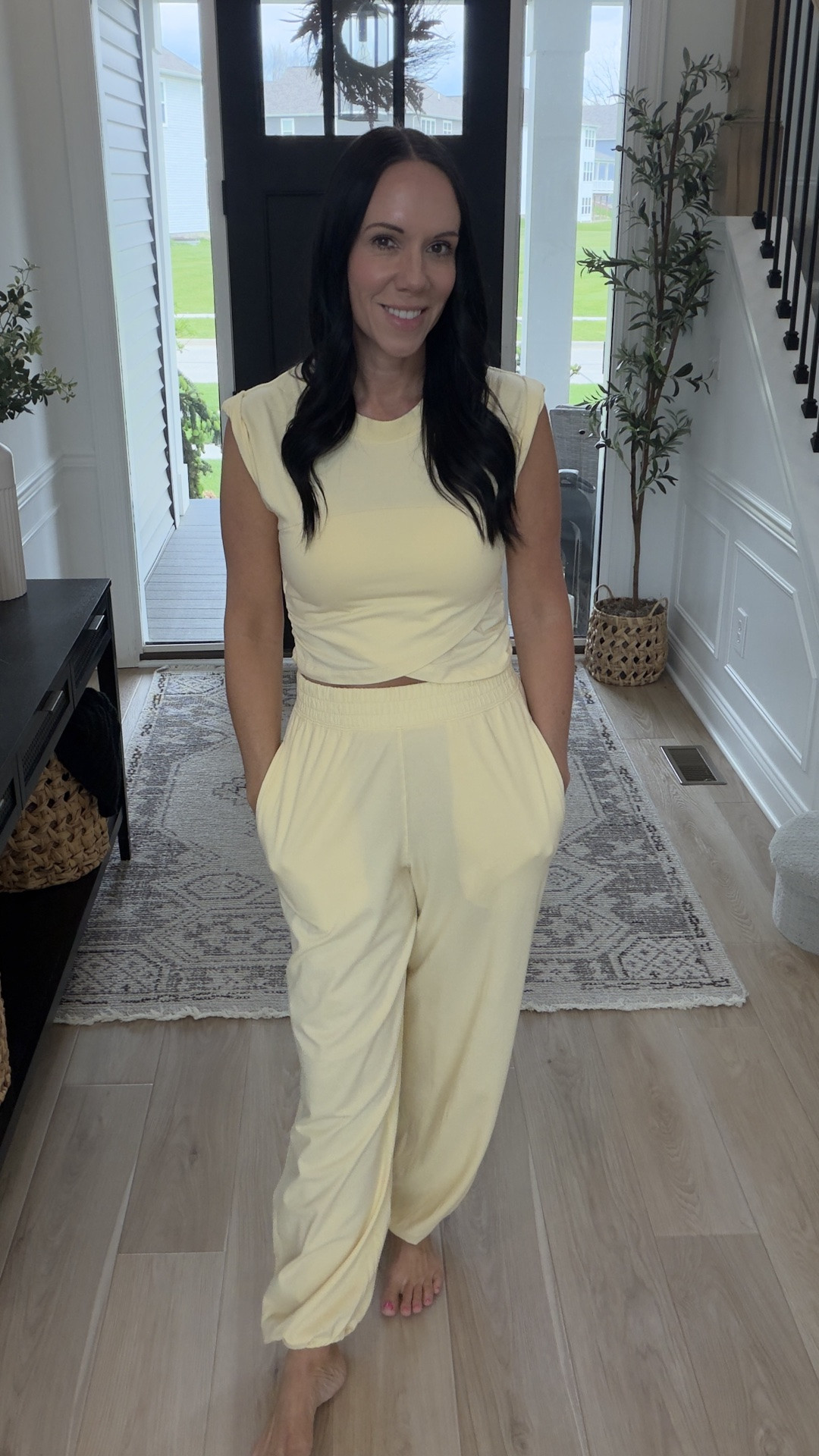 This set comes in so many different colors and I’m already ready to order a couple more 😅 It’s true to size, insanely comfy, and this buttery yellow color is giving all the summer vibes ☀️

#freepeople #freepeoplestyle #matchingset #summeroutfit #casualstyle

#LTKootd #LTKmomlife #LTKTall