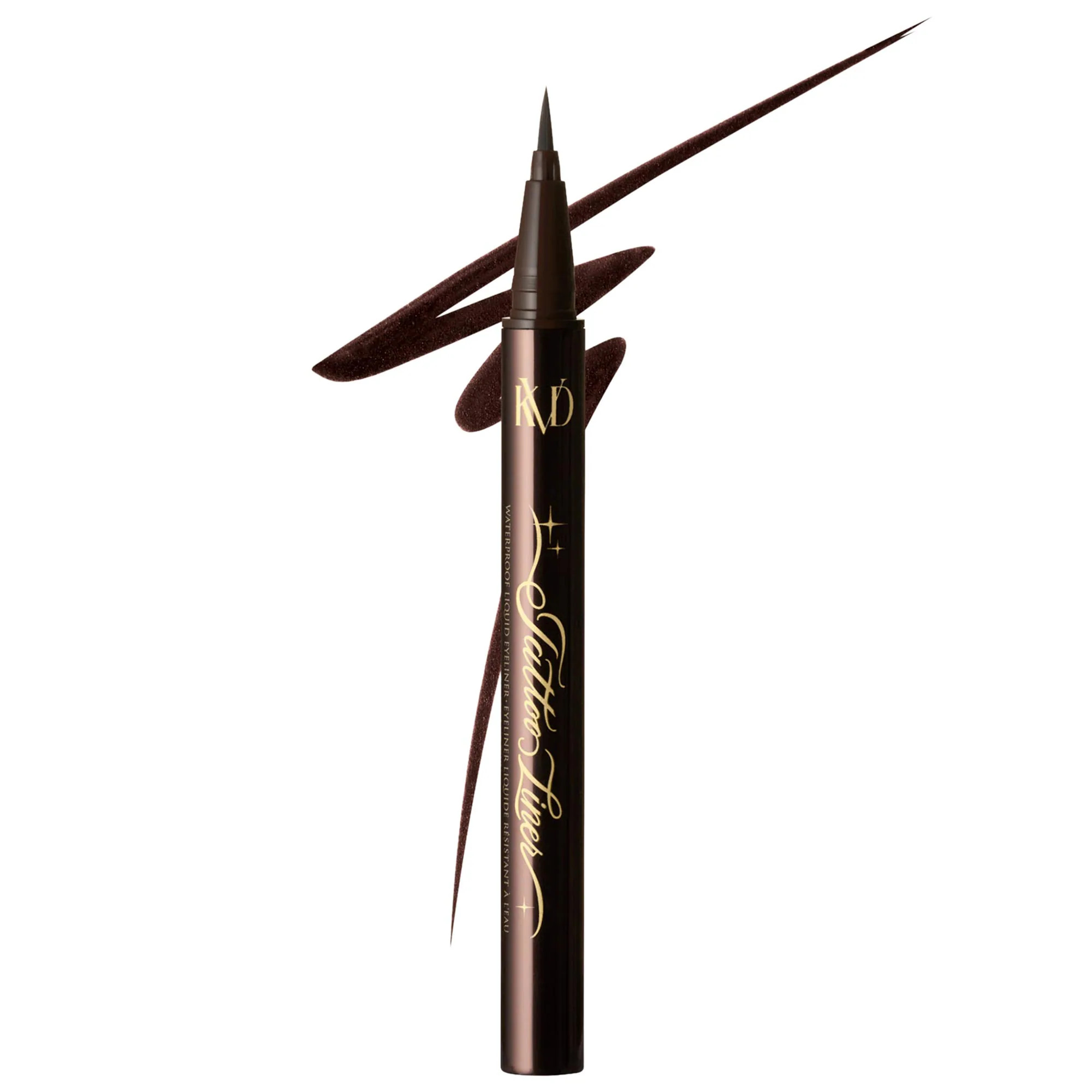 KVD Beauty Tattoo Liner Vegan Waterproof Liquid Eyeliner Mad Max Brown 0.019 oz / 55 mL | Sephora (US)