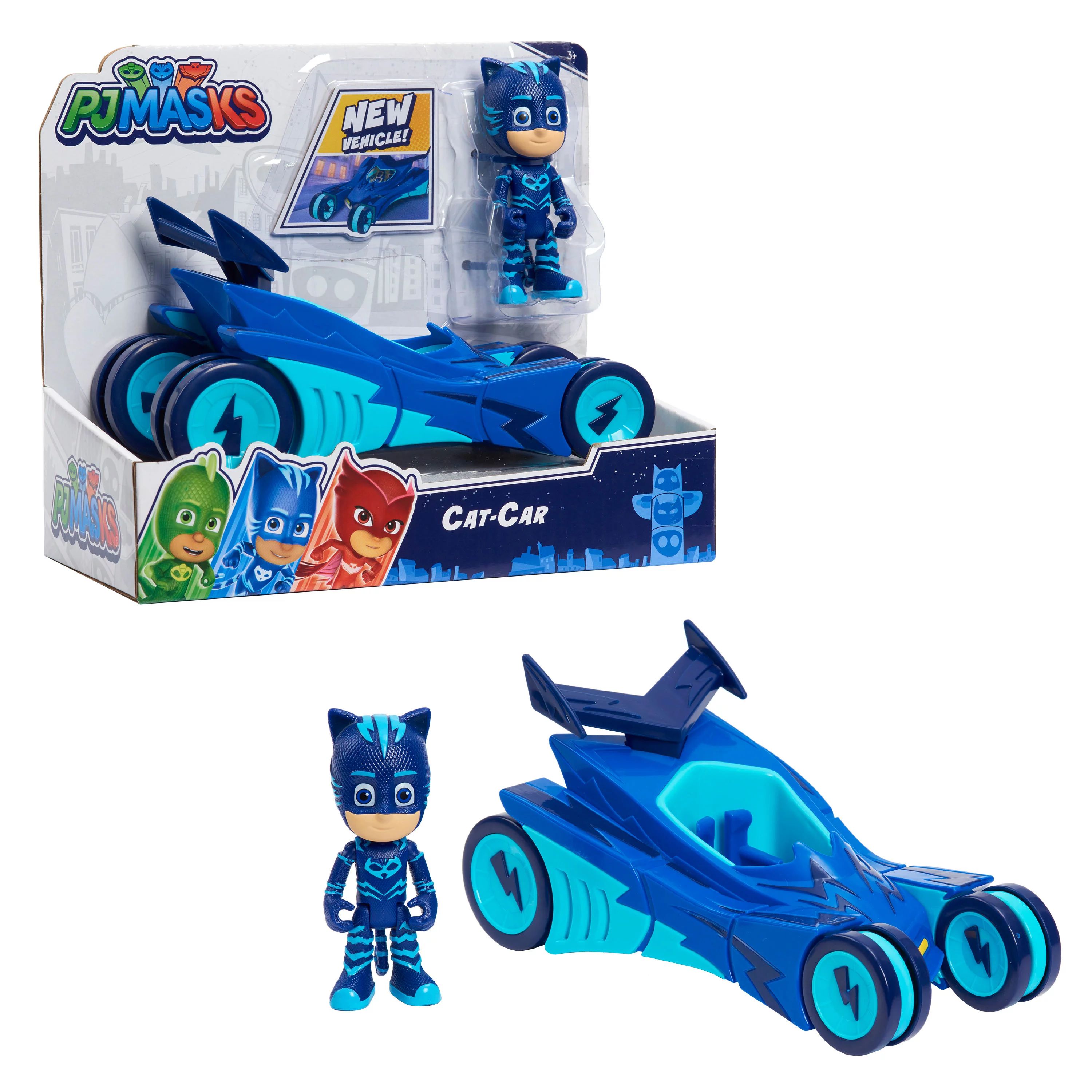 Just Play PJ Masks Catboy & Cat-Car, Preschool Ages 3 up - Walmart.com | Walmart (US)