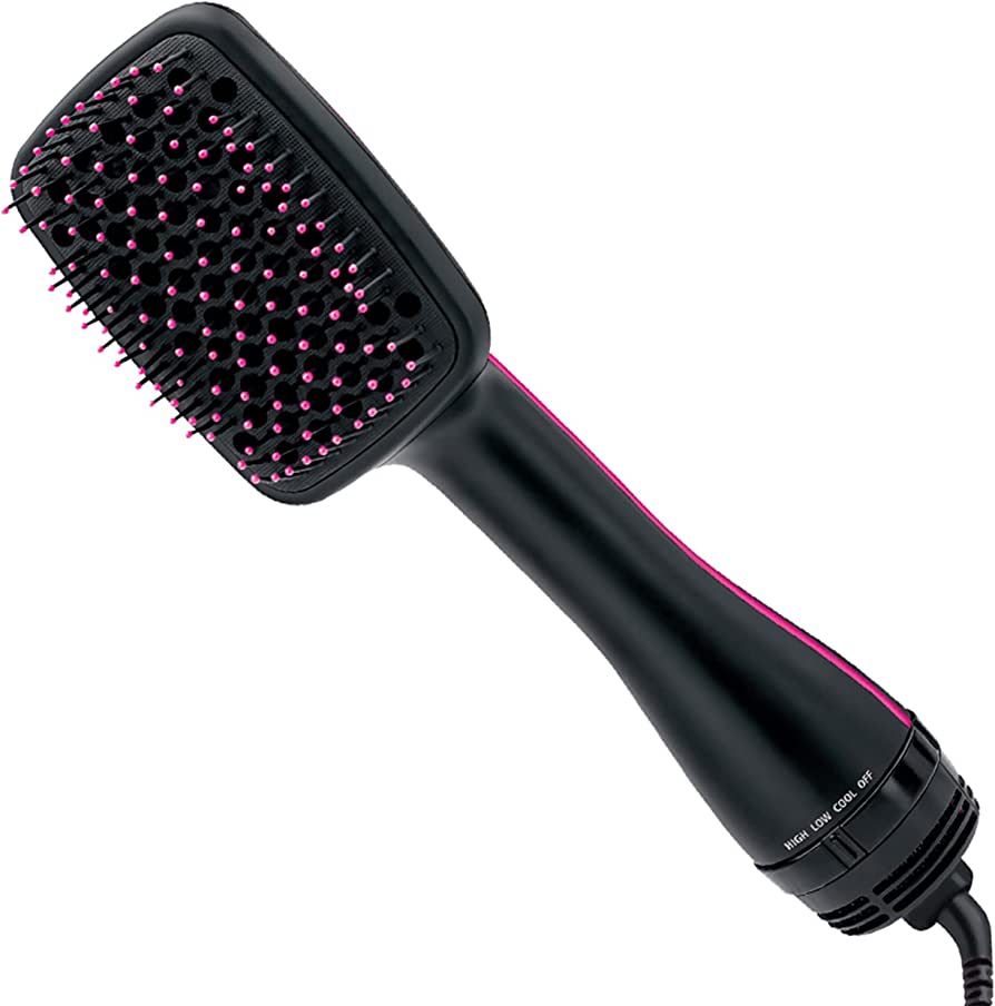Revlon One-Step Hair Dryer and Styler | Detangle, Dry, and Smooth Hair, (Black) | Amazon (US)