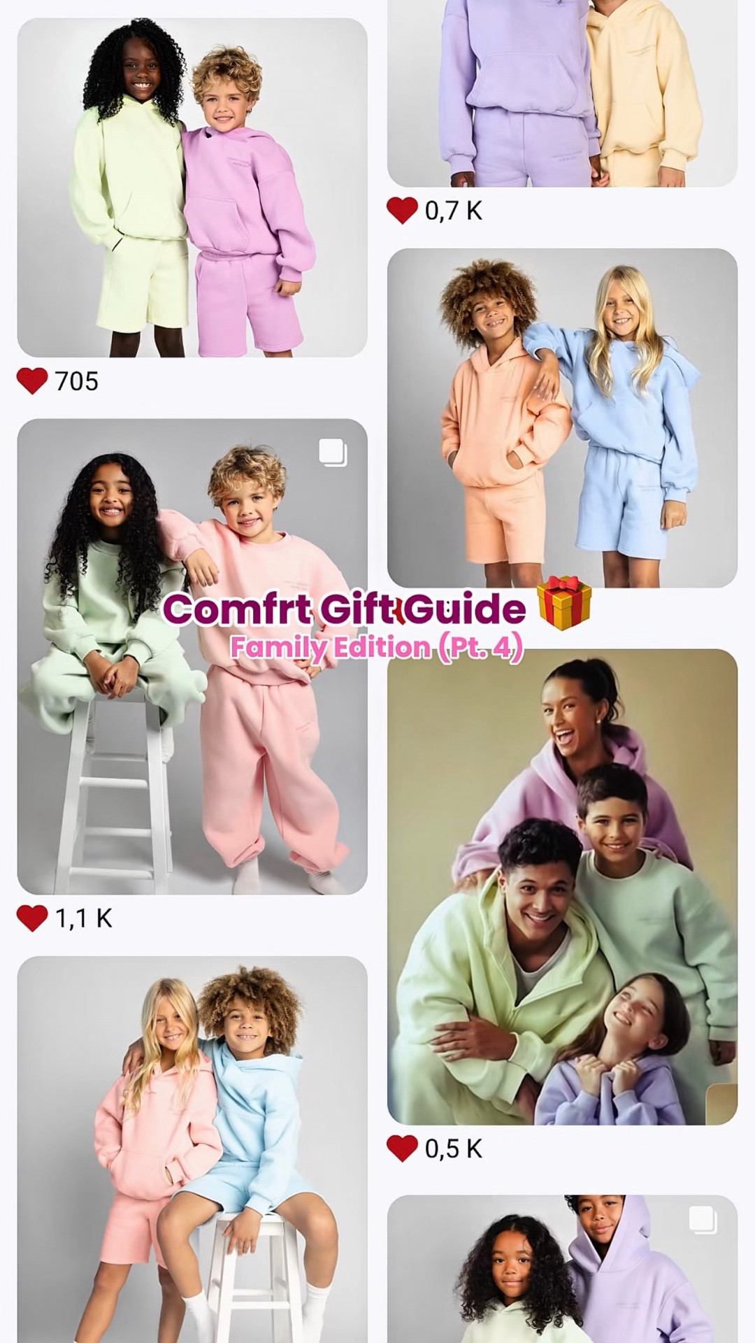 For the ones who make this season so magical 🎁✨! Use my code to save $$$ at checkout! 

#comfrt #genalpha #giftguide2025 #holidayshopping #giftsforkids #matchingoutfits #giftideasforkids

#LTKKids #LTKHoliday #LTKGiftGuide