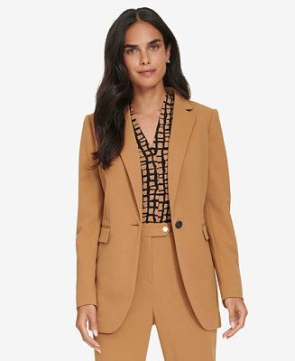 Women's One-Button Blazer | Macy's