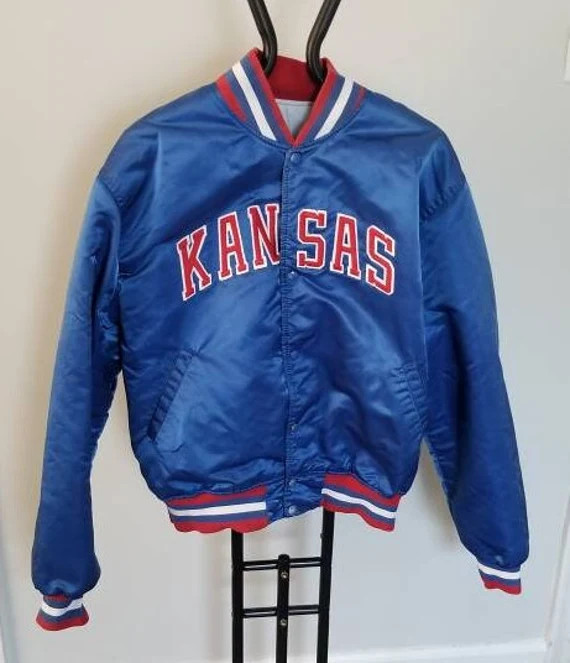 Vintage 80s Kansas Jayhawks Starter Satin Jacket | Etsy | Etsy (US)