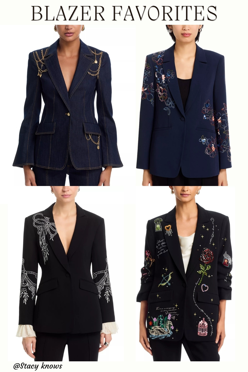 The ultimate wardrobe multitasker. From tailored fits for the office to relaxed silhouetted layers over denim, these blazer favorites instantly elevate any look. Whether you're building a capsule wardrobe or adding a polished layer to your everyday style, these pieces are timeless, versatile, and effortless.

Tap to shop my top blazer picks and see how I’m styling them this season!
#BlazerStyle #CapsuleWardrobe #WorkwearInspo #EverydayOutfit #TailoredStyle #StreetStyleInspo #ChicStyle #LTKstyletip #LTKworkwear #LTKunder100 

 #LTKgrwm #LTKootd #LTKSeasonal