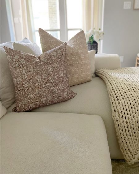 These pillows are from Amazon! Can you believe it? I added a video to show you the quality of the newest one. I showed you the floral one earlier this week. Which one is your favorite? 

Home decor, throw pillows, amazon home, our everyday home 

#LTKStyleTip #LTKHome #LTKFindsUnder50