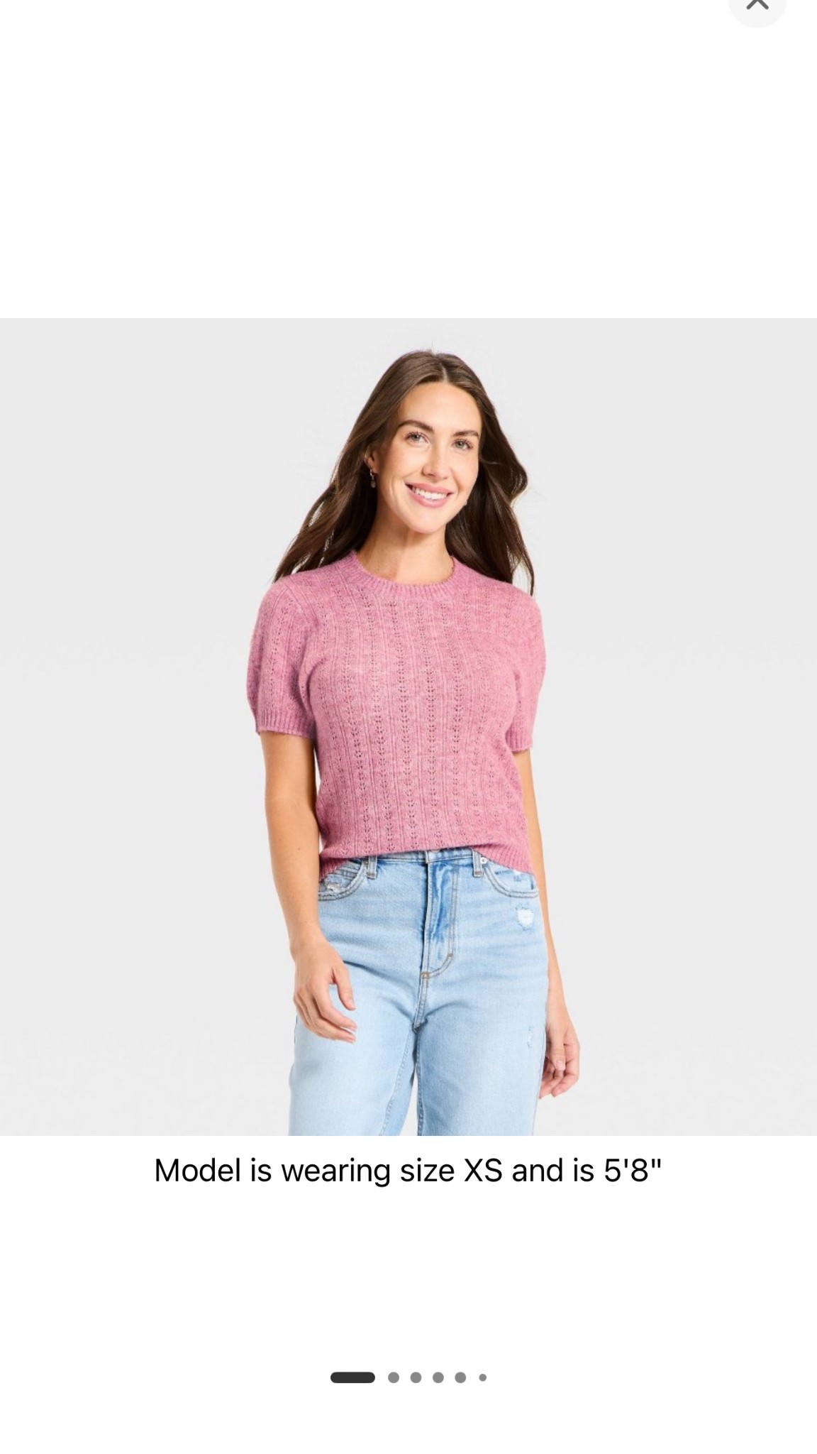 Women’s short sleeve sweater 40% off at Target 

#LTKootd #LTKmomlife #LTKSaleAlert