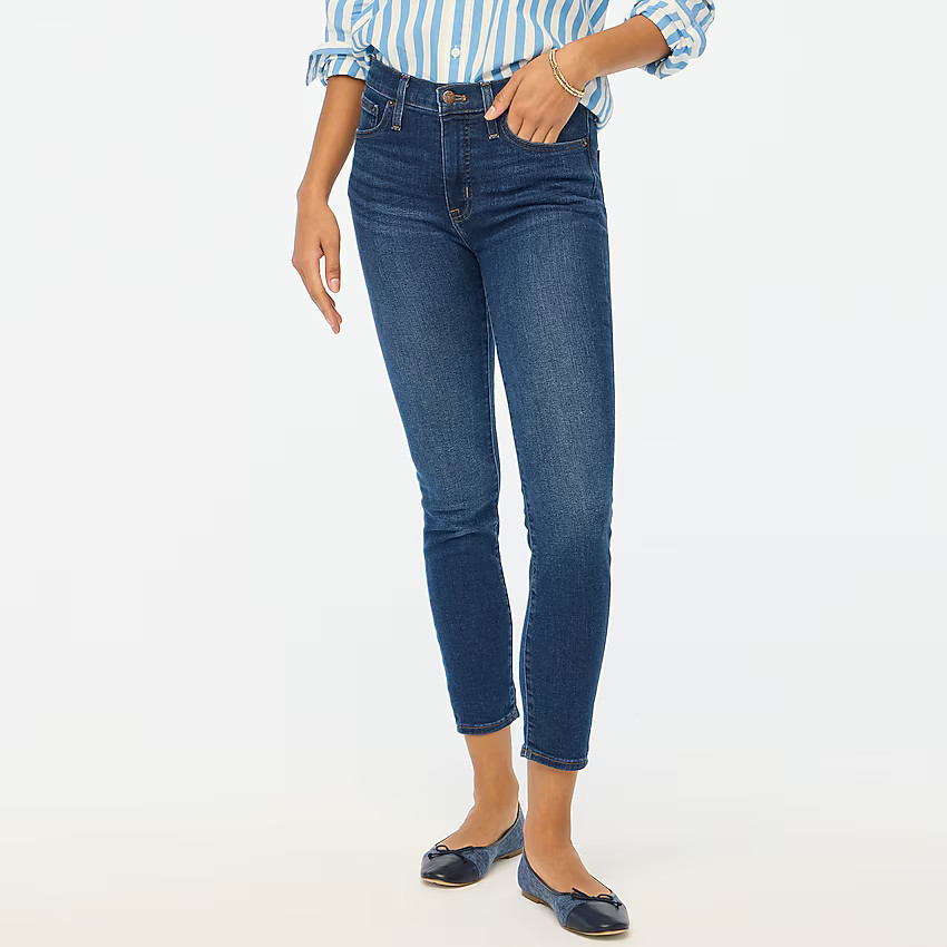 9" mid-rise skinny jean in signature stretch | J.Crew Factory