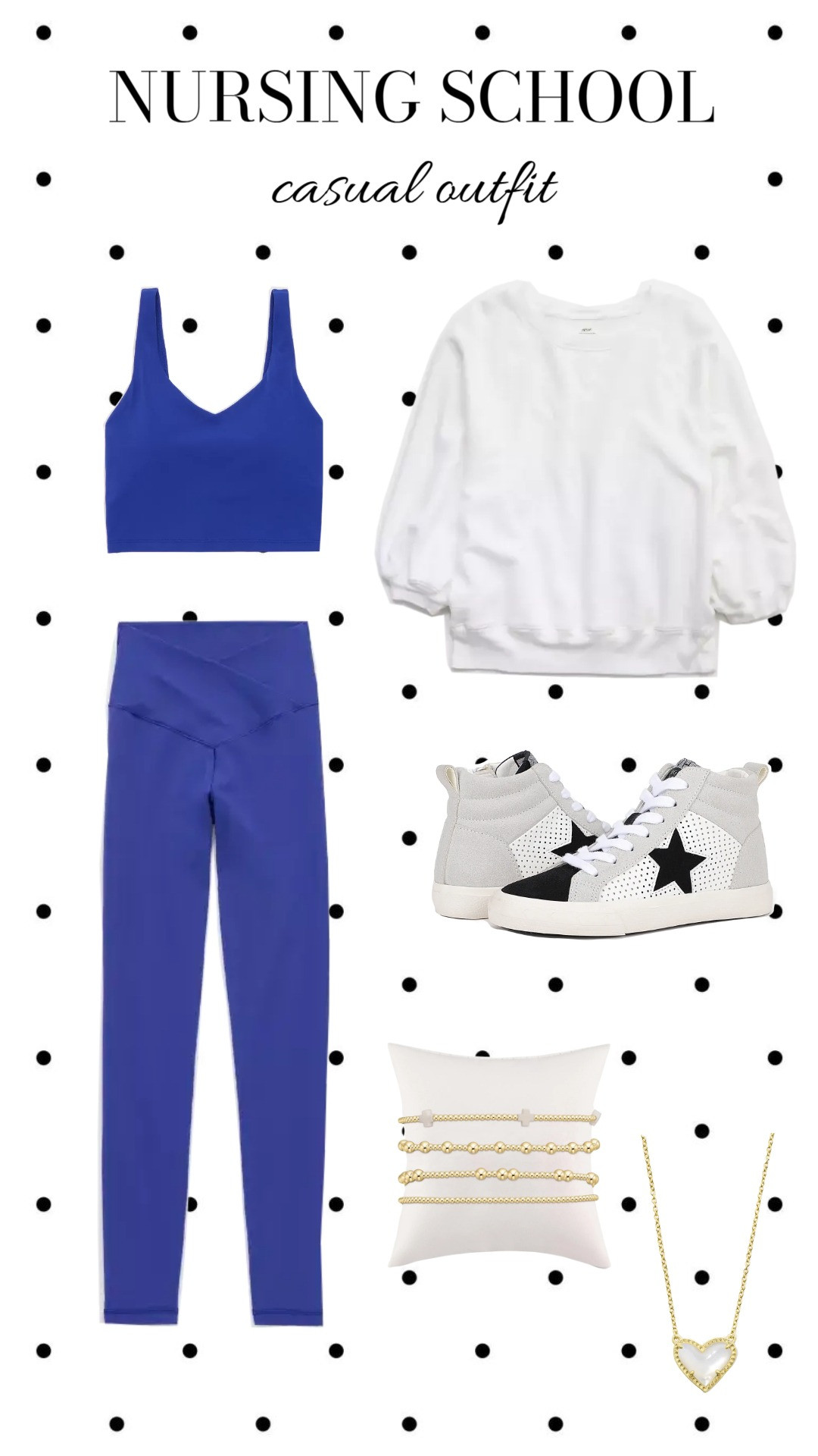 Nursing School Casual Outfit!! 

 #LTKGiftGuide #LTKActive #LTKFindsUnder50