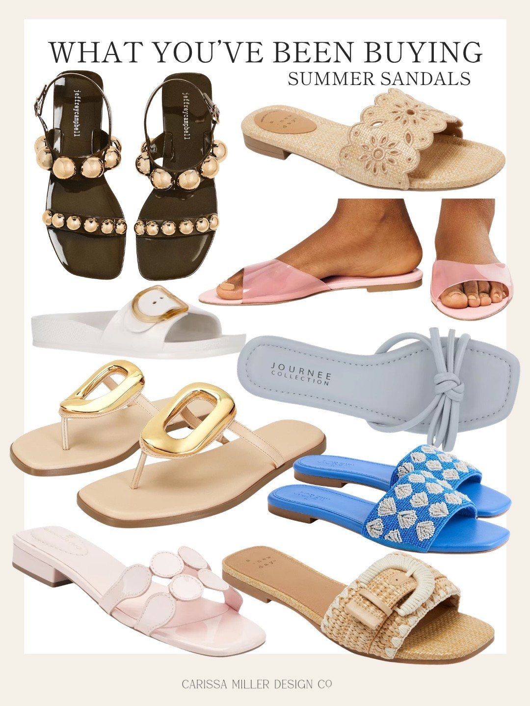 I’ve noticed that you guys have been buying lots of sandals for summer, so I thought I’d link some!