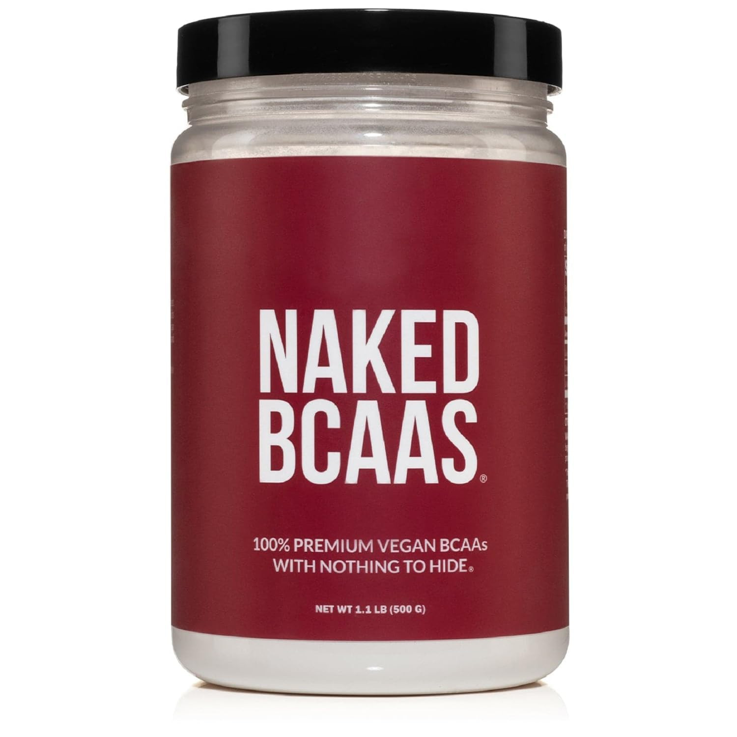 NAKED BCAAs Amino Acids Powder - 100 Servings - Vegan Unflavored Branched Chain Amino Acids 500 g... | Amazon (CA)
