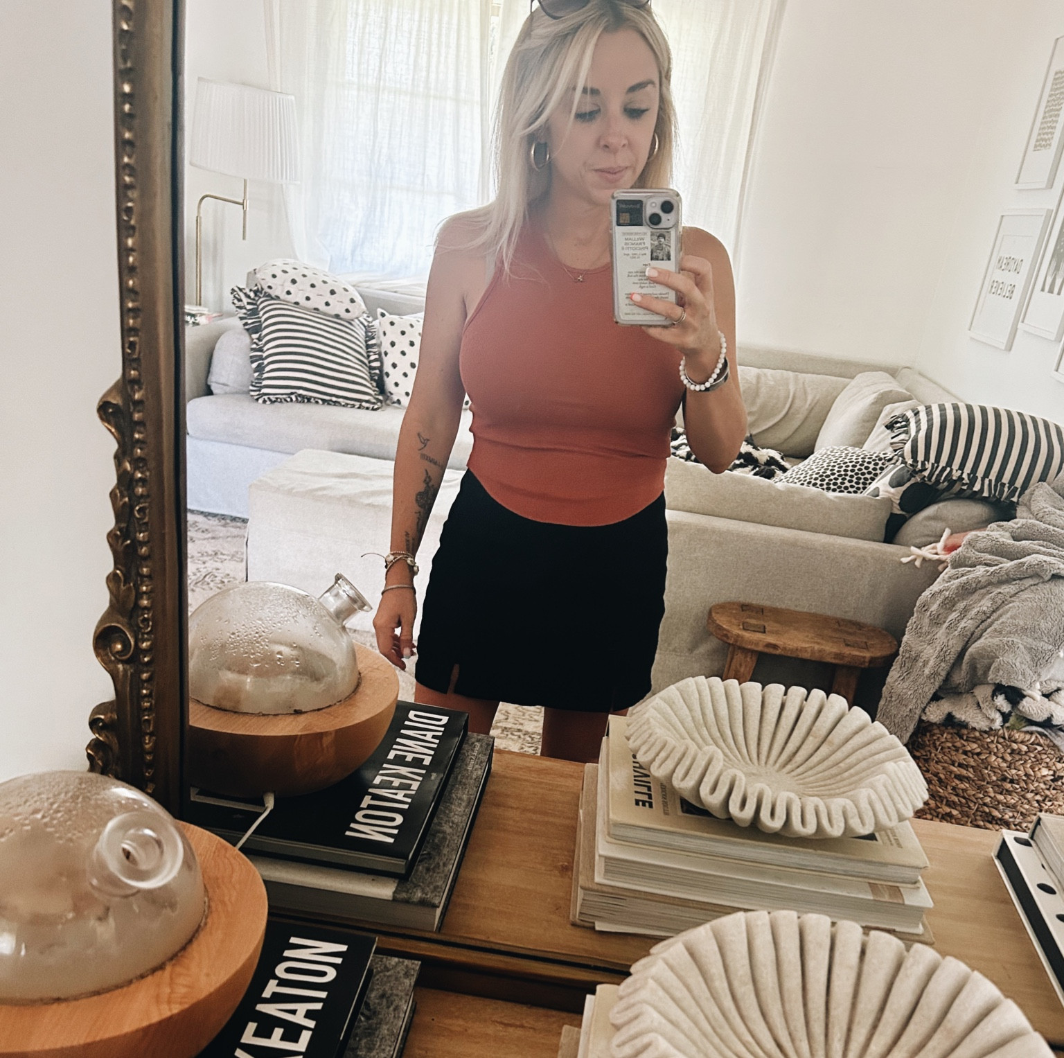 The cutest denim skort! 

#LTKStyleTip #LTKFindsUnder50 #LTKWorkwear