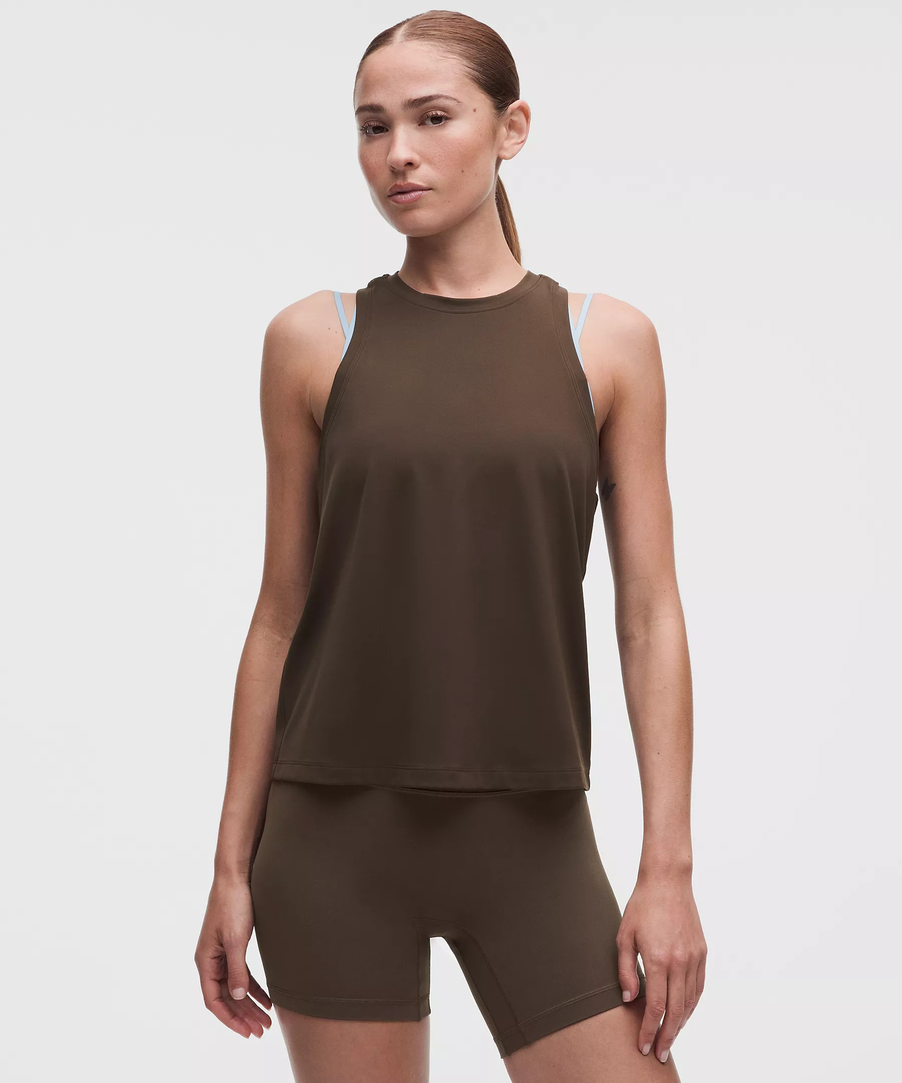 Silky High-Neck Yoga Tank Top | Women's Sleeveless & Tank Tops | lululemon | Lululemon (US)