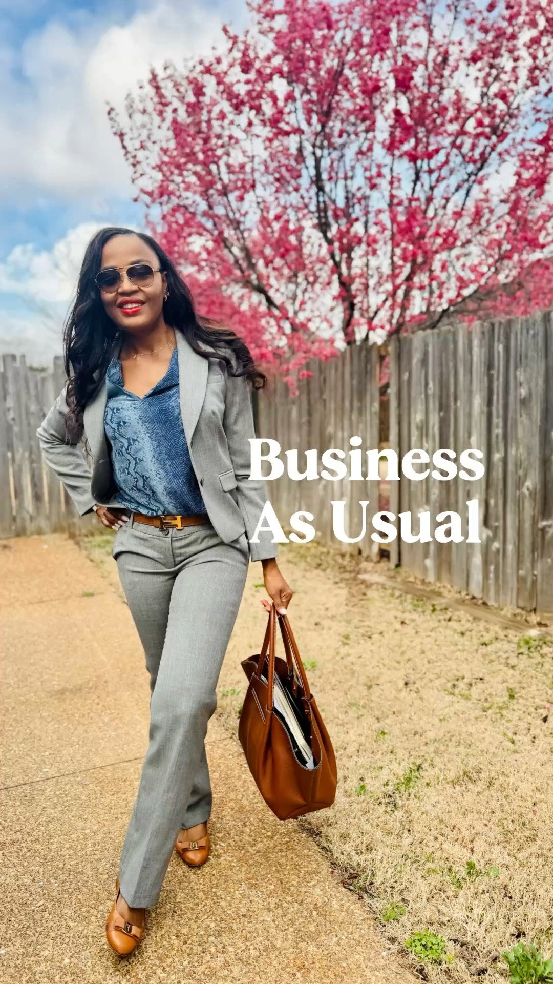 A soft power moment in neutral tones 🤍🩶🤎
There’s just something about a well-tailored suit that says confidence before you even speak. I styled this Ann Taylor suit with a feminine Joie blouse, classic Ferragamo shoes, and my Demellier bag for a look that feels refined, timeless, and effortlessly chic. Added Dioriviera perfume and MAC makeup to finish the look because the details always whisper the loudest.


#LTKFashion #LTKItBag #SuitStyle #ChicStyle #LuxuryStyle #ElegantOutfit #ModernFemininity #WardrobeStaples #PolishedLook #StyleOver40 #SpringStyle #OfficeChic #EverydayLuxury #DemellierStyle #FerragamoShoes


#LTKgrwm #LTKWorkwear #LTKootd