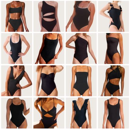 Looking for a little black swimsuit?? 🖤🖤🖤🖤🖤🖤🖤🖤🖤

#LTKswim #LTKstyletip #LTKSeasonal