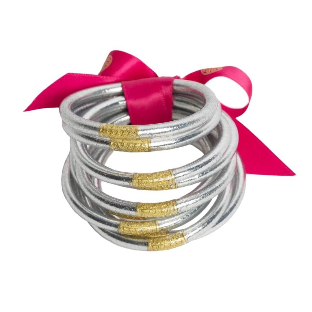 Silver All Weather Bangles® (AWB®) - Serenity Prayer | BuDhaGirl