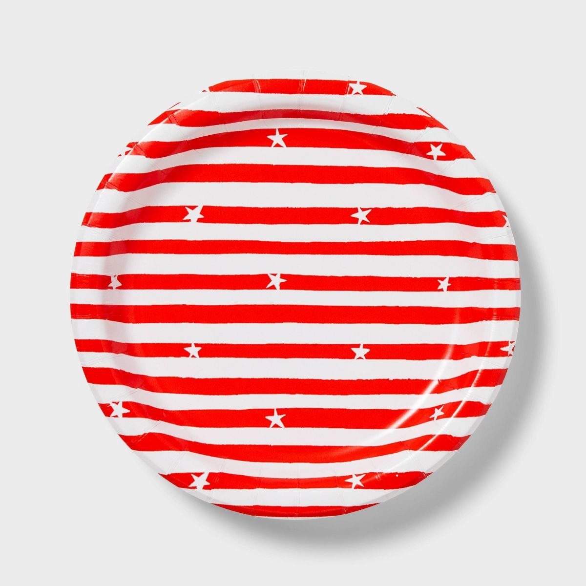 20ct 8.5" Paper Dinner Plate Stars and Stripes - Sun Squad™ | Target