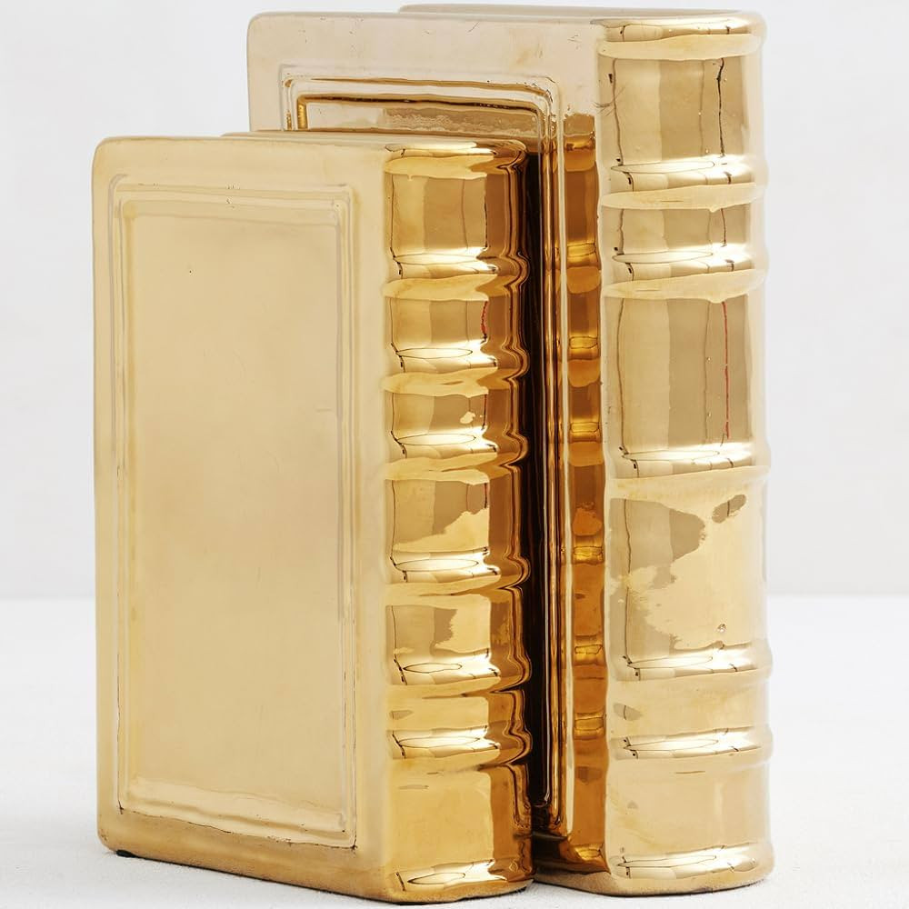 Z Gallerie Ceramic Book Set, Pair of Books Sculptures Elegant Shelf & Table Decor for Living Room... | Amazon (US)