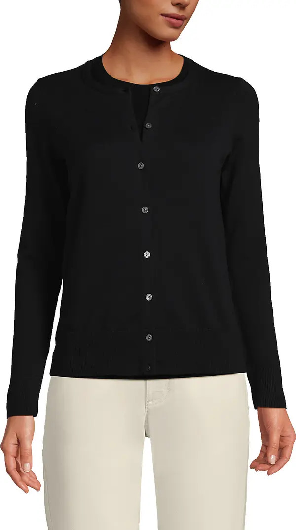 Fine Gauge Cotton Cardigan Sweater | Nordstrom