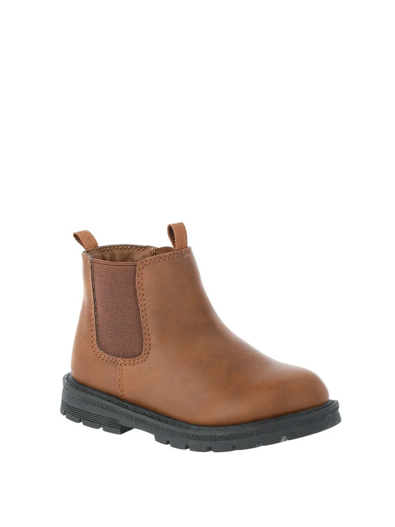 Wonder Nation Toddler Boys' Chelsea Boots | Walmart (US)