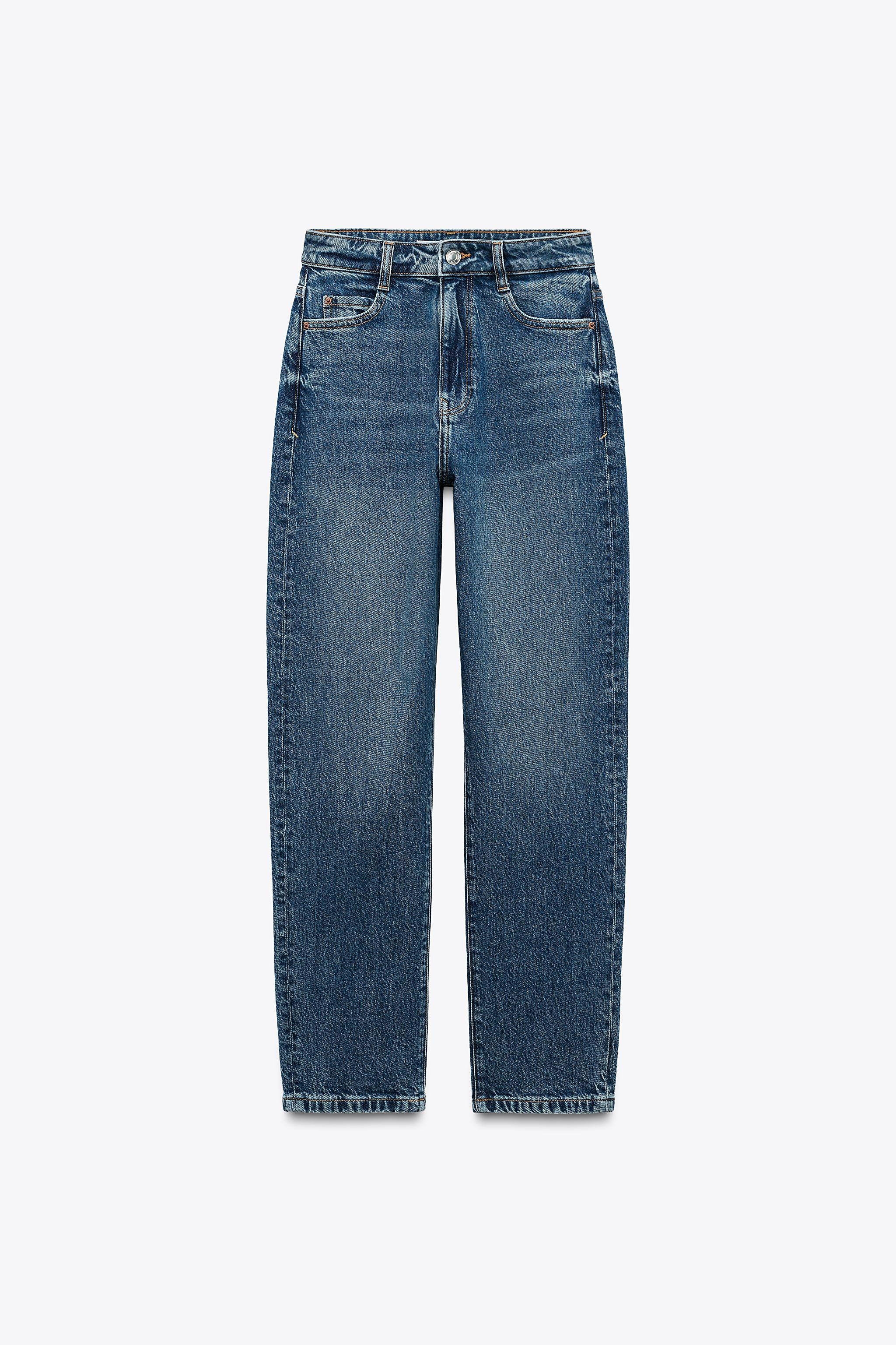 Z1975 HIGH-WAIST SLIM MOM LEG JEANS | Zara US