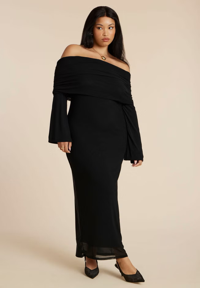 Off Shoulder Dress | Eloquii