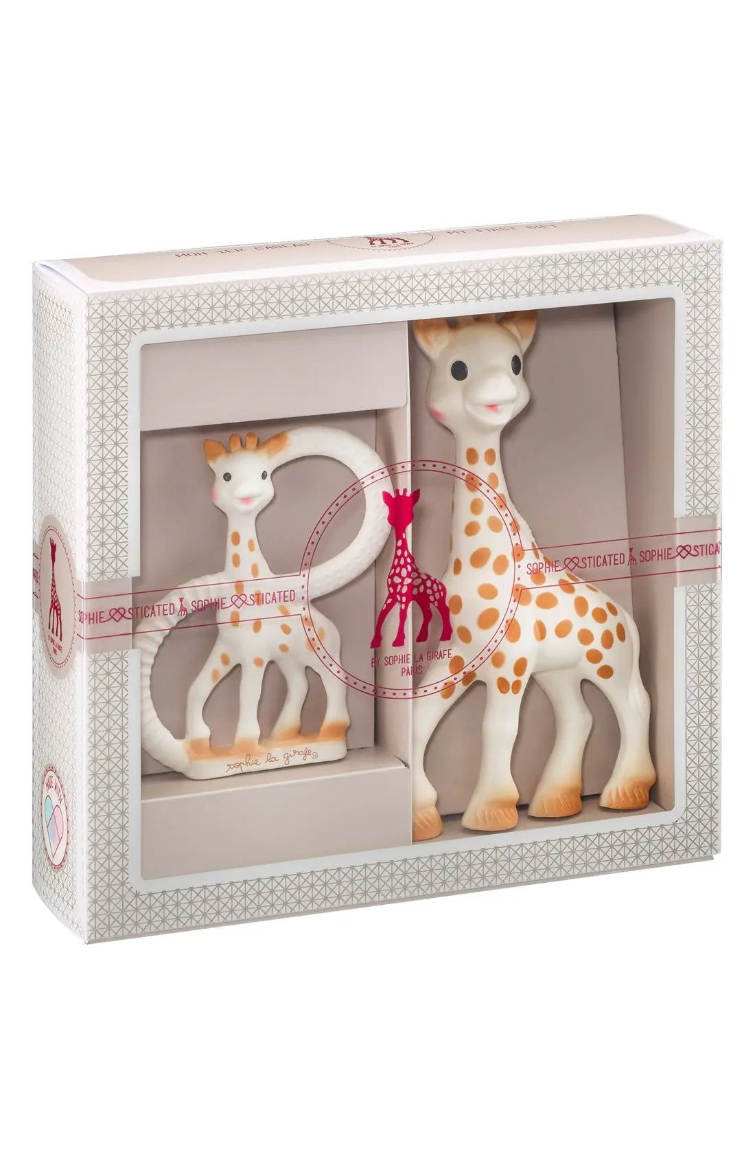 Sophie la Girafe 'Sophiesticated' Ring Teether & Teething Toy in Cream at Nordstrom | Nordstrom