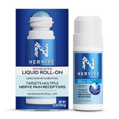 Nervive Nerve Relief Roll-On - 2.5oz: Body Application For Feet, Hands, Legs, Arms | Target