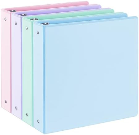 1.5'' 3-Ring-Binder with Pockets, 325 Sheets Capacity, 2 inch Binders fits 11" x 8.5" US Letter S... | Amazon (US)