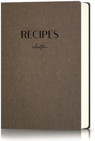 Blank Recipe Book to Write in Your Own Recipes, Large Recipe Notebook with 192 Pages, 7" x 10" Ha... | Amazon (US)