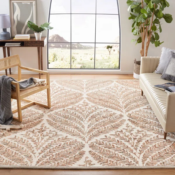 Andresky Hand Tufted Wool Ikat Rug | Wayfair North America