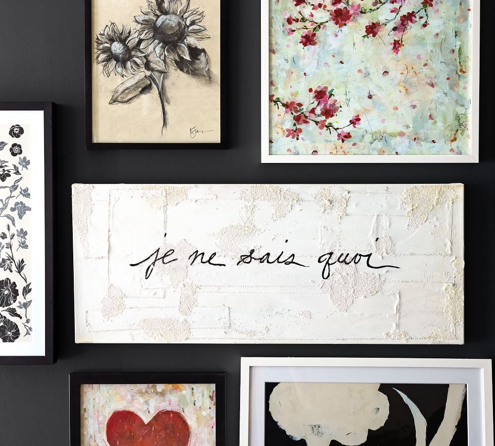 Je Ne Sais Quoi Wall Art | Pottery Barn (US)