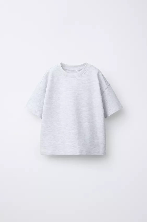 BASIC INTERLOCK T-SHIRT | Zara UK