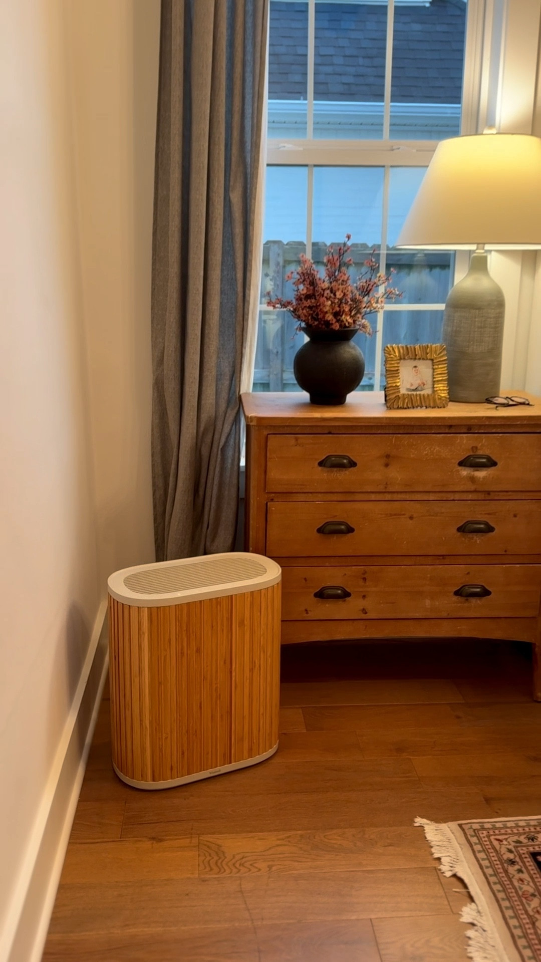 #windfluencer There’s nothing better than crawling into a clean bed at night… and knowing the air is just as fresh. 🌬️🛏️🍂

We’ve been using the @windmillair purifier in our bedroom (and in the nursery), and I love how it keeps our spaces calm and comfortable. The 3-in-1 filtration takes care of dust, odors, smoke, and even the tiniest airborne pollutants — and the safety lock means no little hands can mess with the settings! 🙌🏻 Clean bed. Clean air. Better sleep. 



#WindmillAir #ad

#LTKHome #LTKSeasonal #LTKFamily