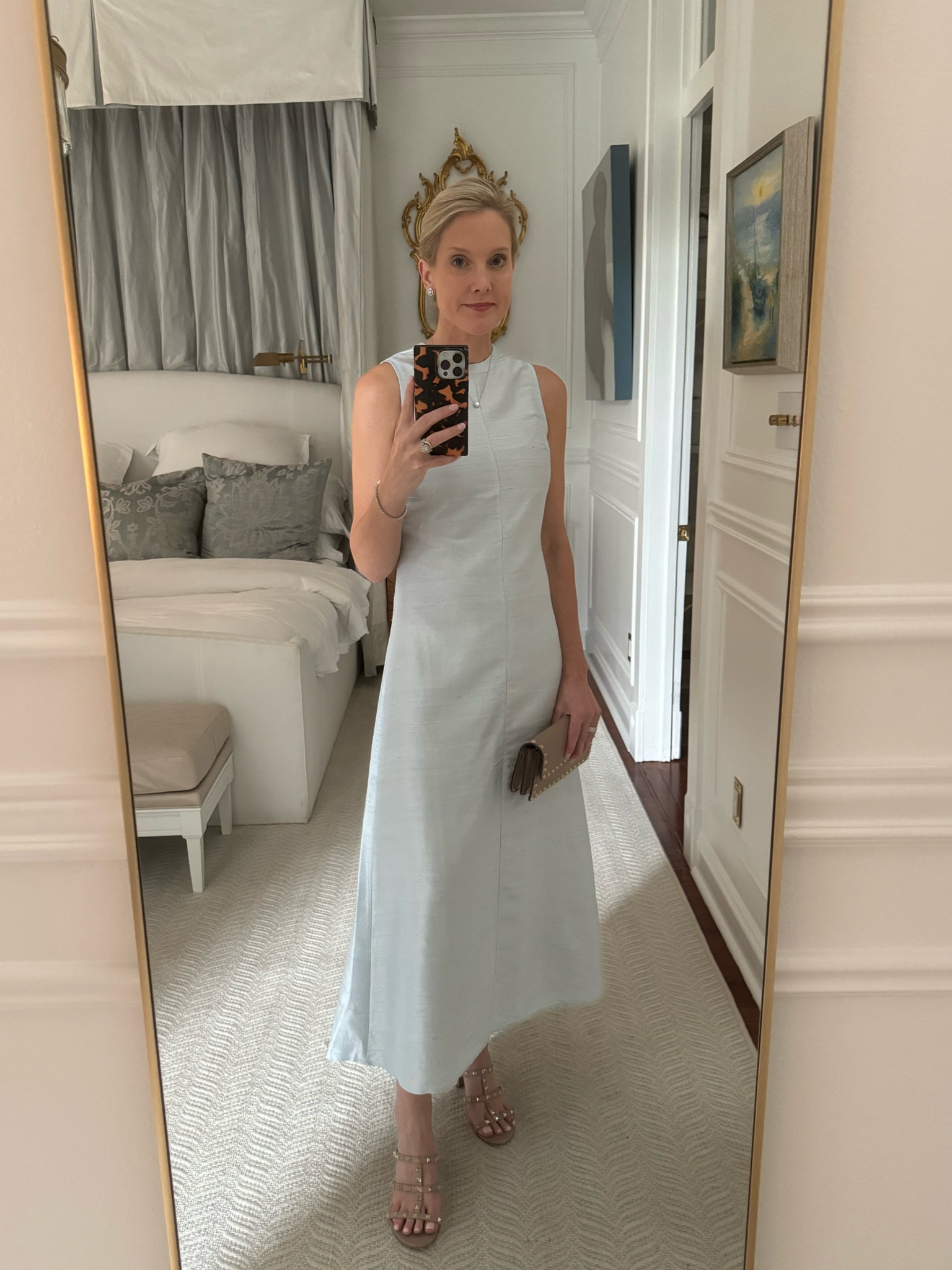Blue summer dress 
Wedding guest dress

#LTKItBag #LTKWedding #LTKSeasonal