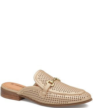 Women's Ali Perforated Bit Buckle Mule Loafers | Dillard's