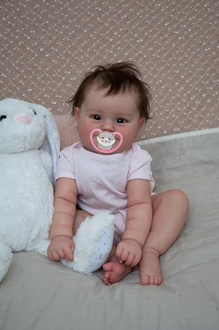 iCradle Lovely 20" Realistic Reborn Baby Doll Girl, 50cm Silicone Newborn Toy for Ages 3+       A... | Amazon (US)