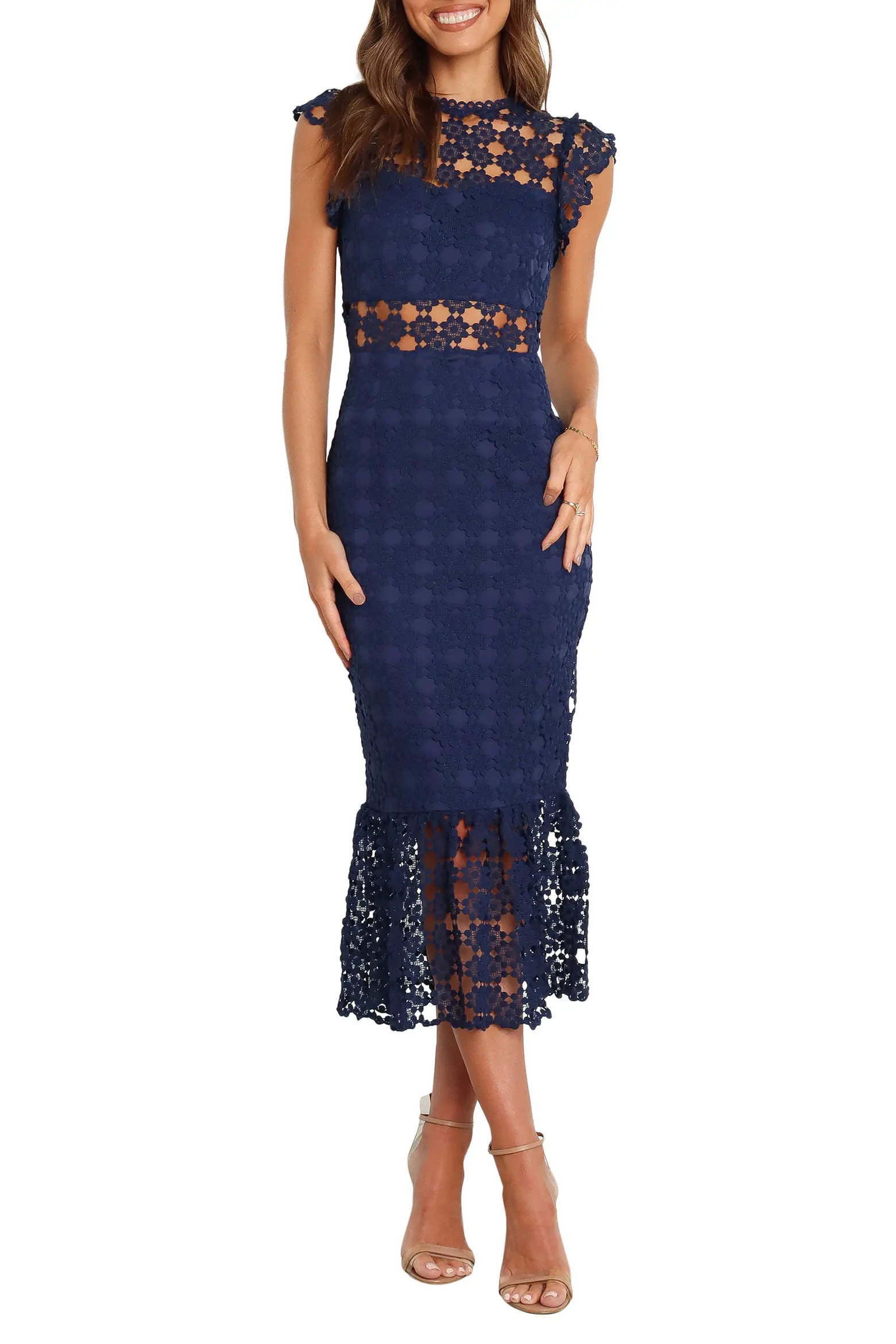 Lauren Lace Overlay Dress (Women) | Nordstrom | Nordstrom