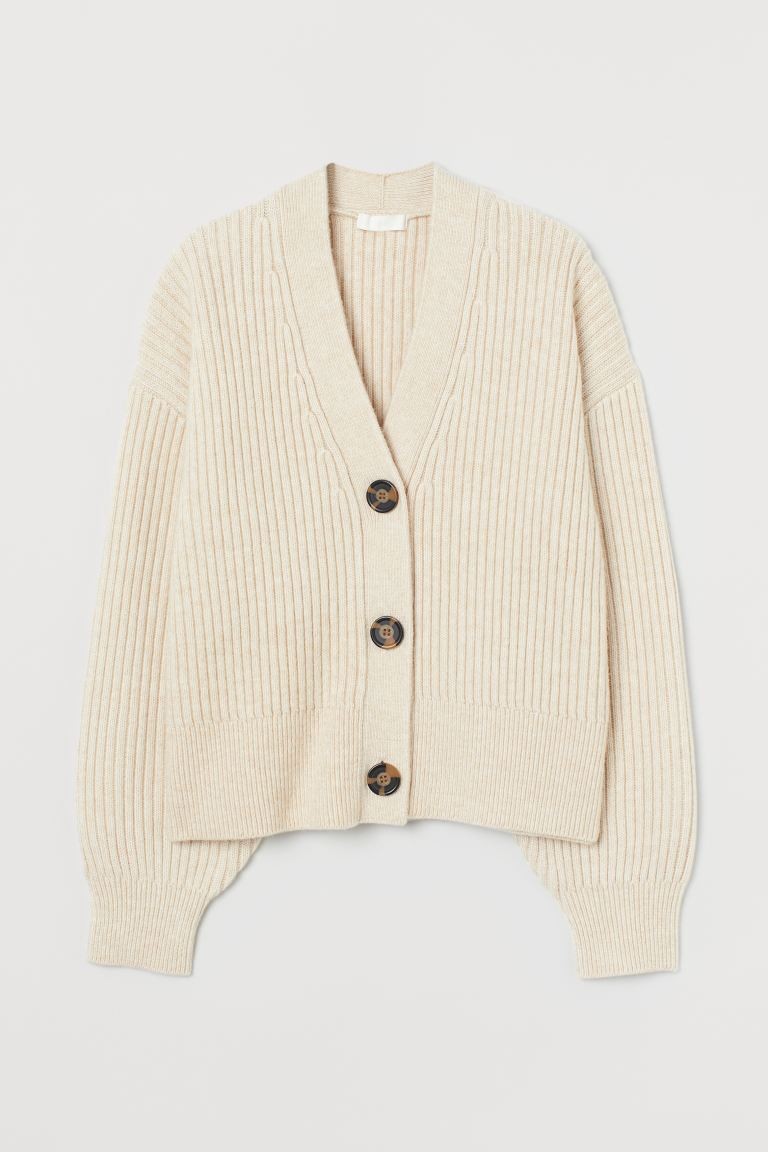 Rib-knit Cardigan | H&M (US + CA)