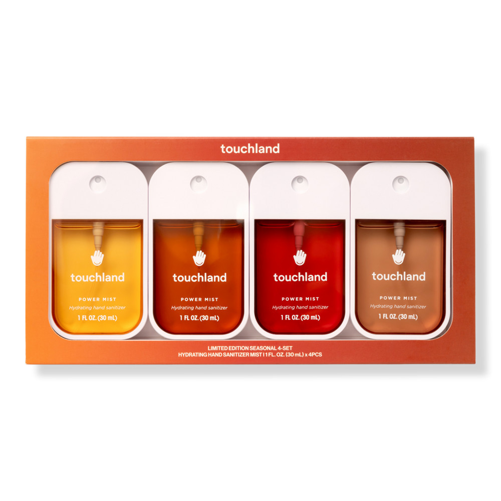Touchland Limited Edition Seasonal Power Mist Hand Sanitizer 4-Set | Ulta