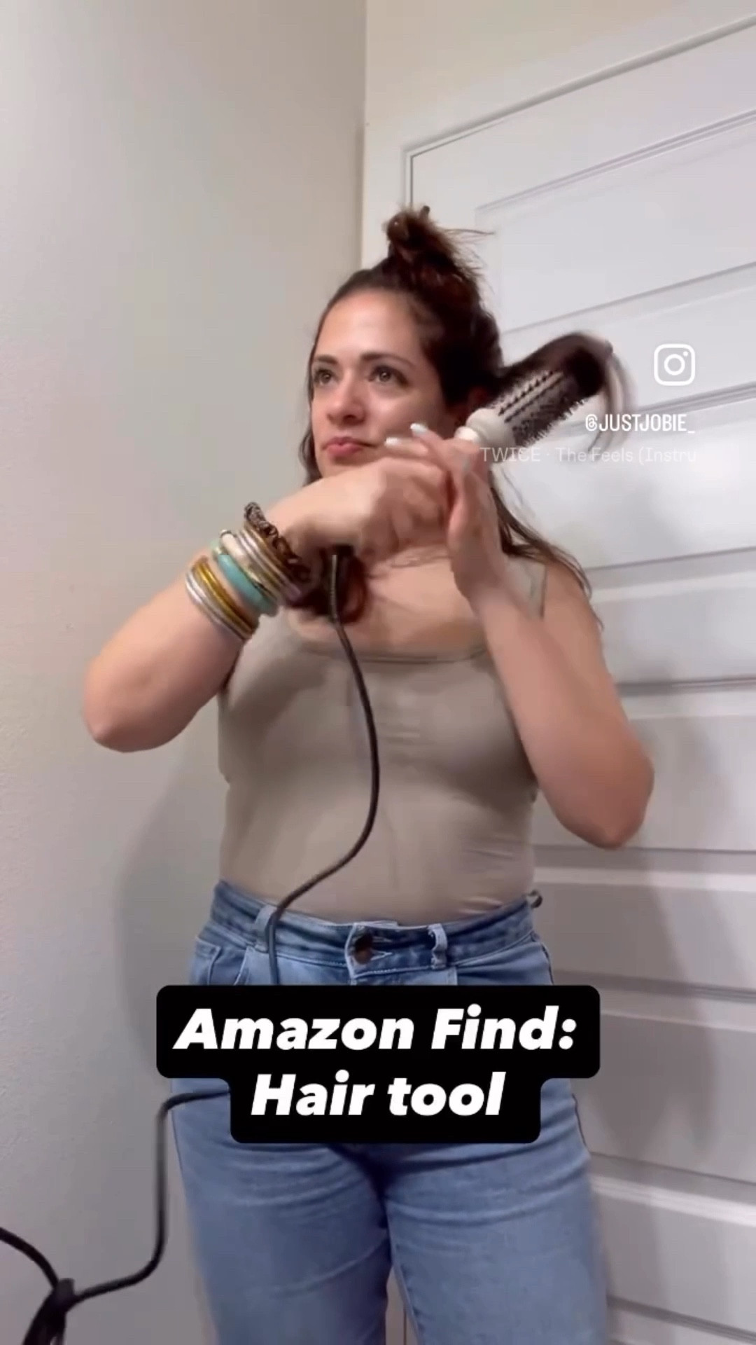 Amazon here tool it is on sale right now for 3999. It’s really honestly with my fave go to hair product to help my hair smooth and look nice neat 

#LTKSaleAlert