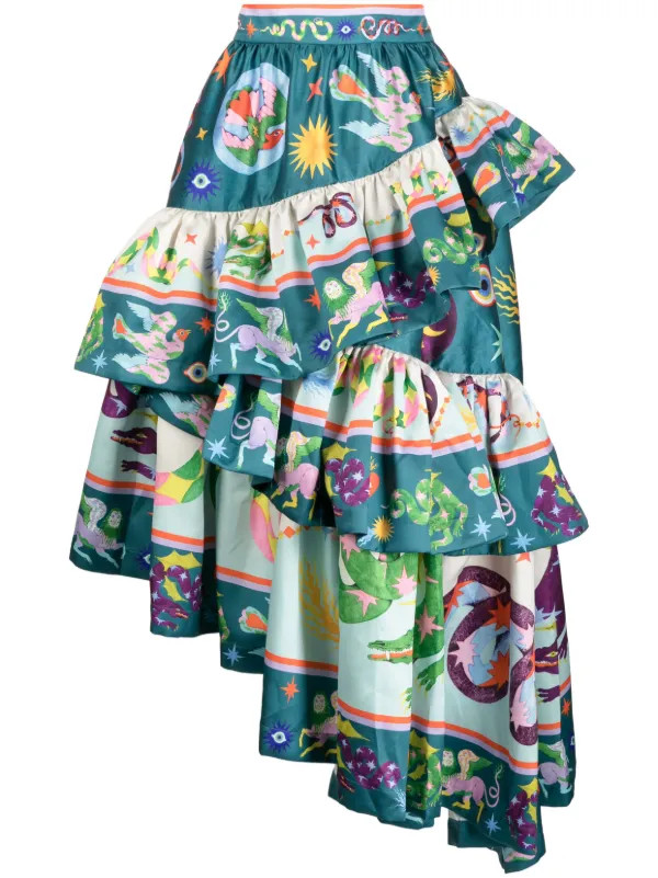 Guardian tiered ruffled skirt | Farfetch Global