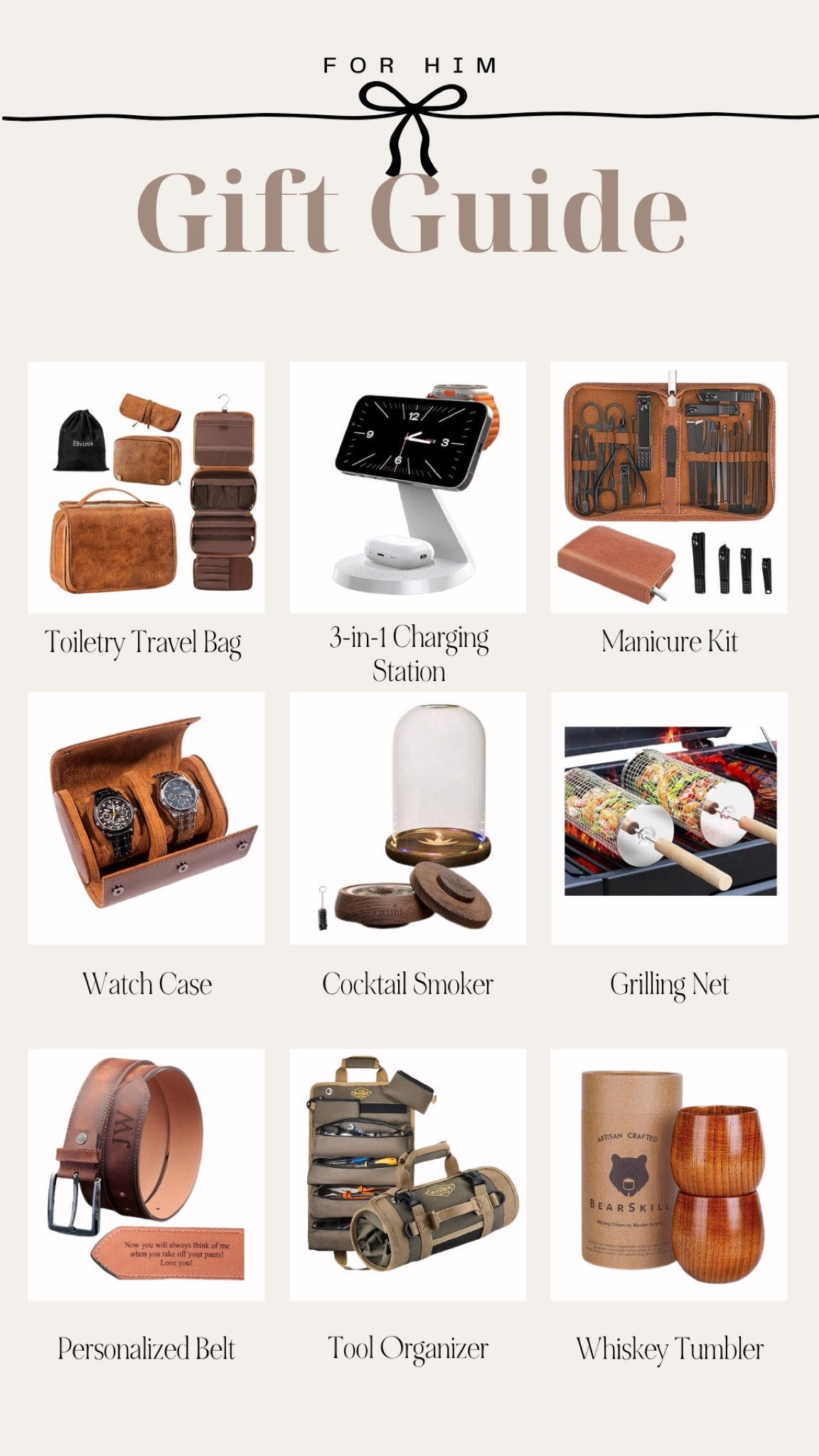 Gift guide: FOR HIM

All from Amazon 🫶🏻

Gifts for husband, gifts for boyfriend, gifts for dad

#LTKGiftGuide #LTKHoliday #LTKFindsUnder50