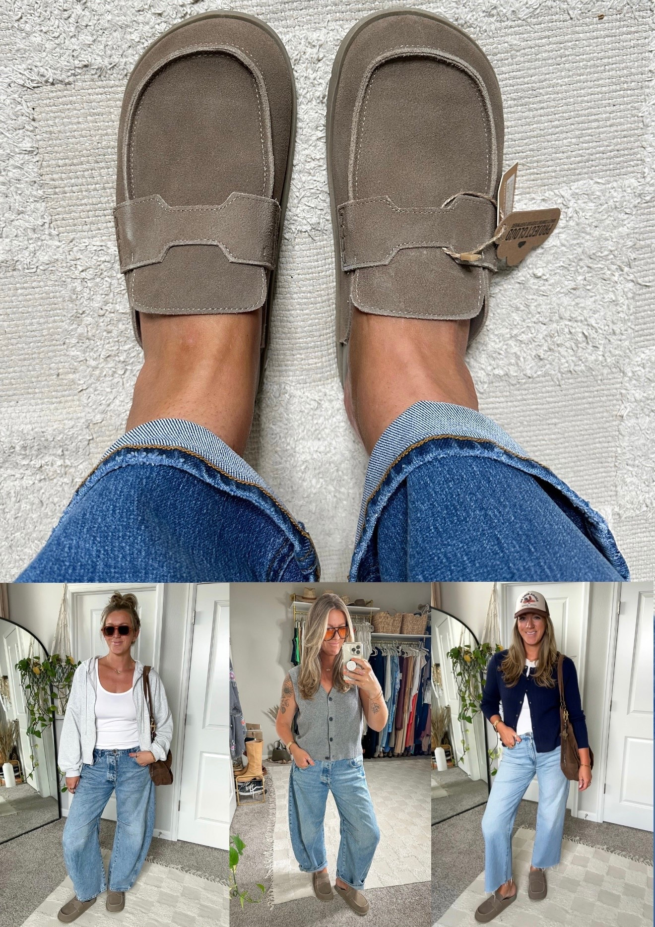 Shoes are tts (11) 30 tall in jeans, large tops, xl zip up hoodie 

#LTKTall #LTKOver40