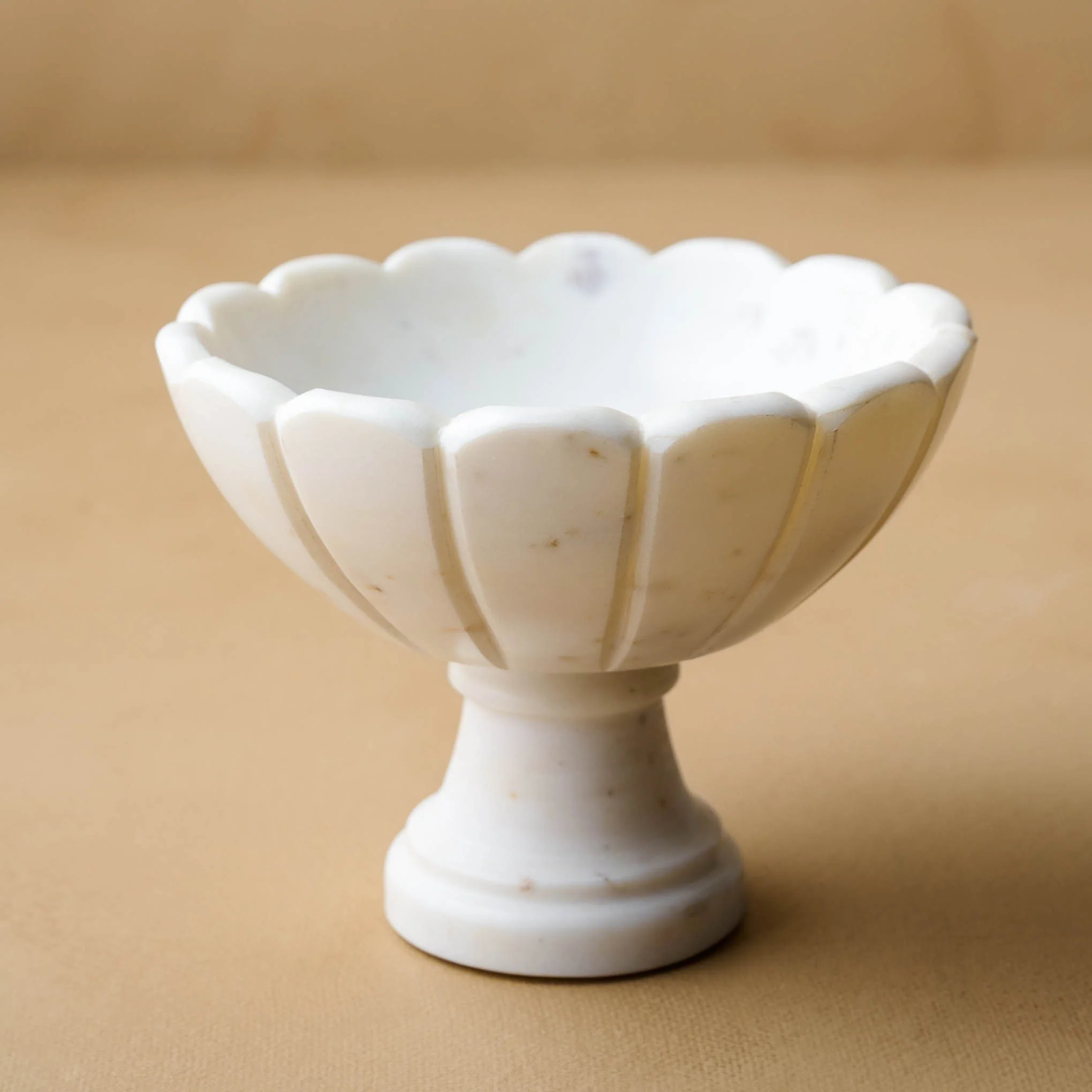 Marble Scalloped Accent Bowl | Magnolia