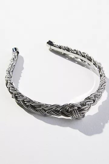 Metal Braided Headband | Anthropologie (US)