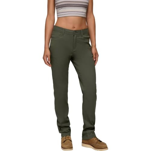 Prana Women's Stretch Zion Halle Pants, Spruce | Amazon (US)